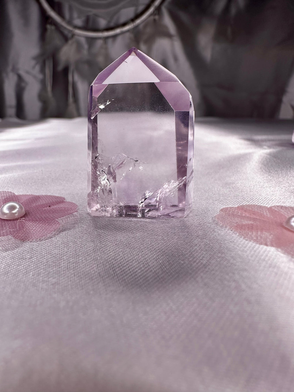 Phantom amethyst points