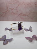 Purple amethyst bracelet