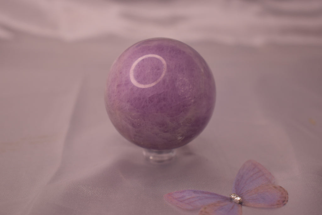 Kunzite sphere