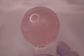 Rose quartz sphere