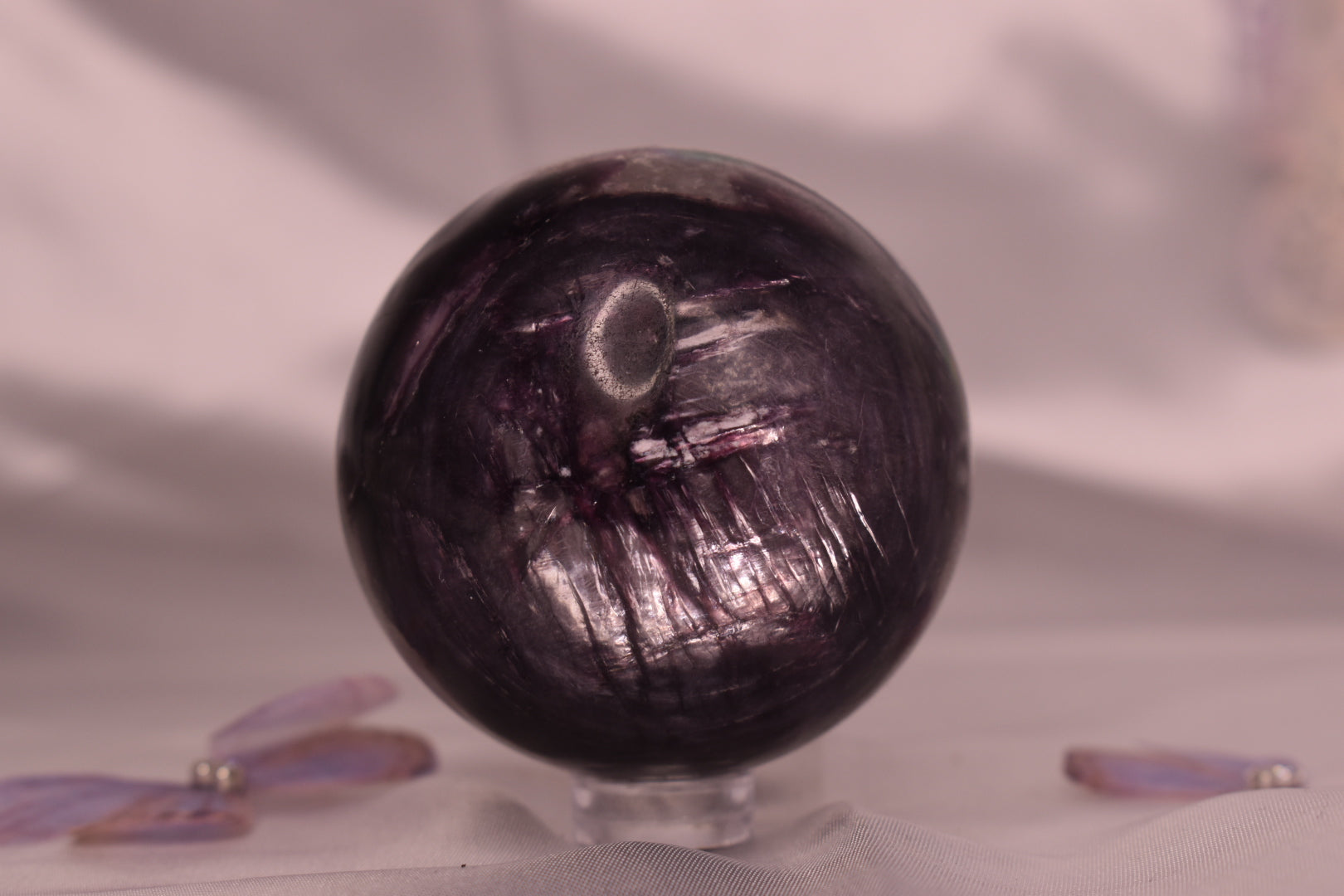 Gemmy lepidolite