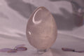 Rose quartz egg