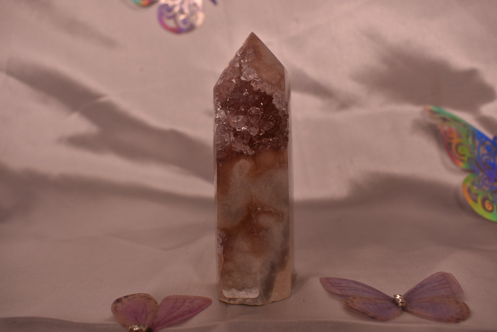 Pink amethyst Tower￼