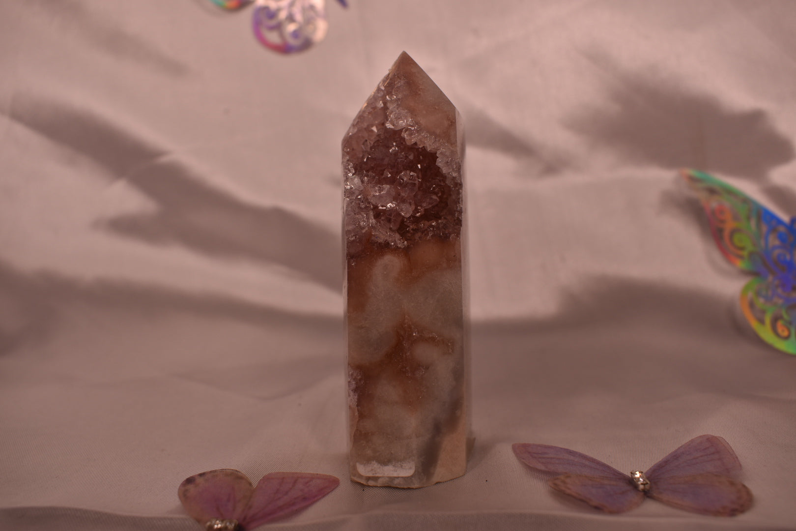 Pink amethyst Tower￼