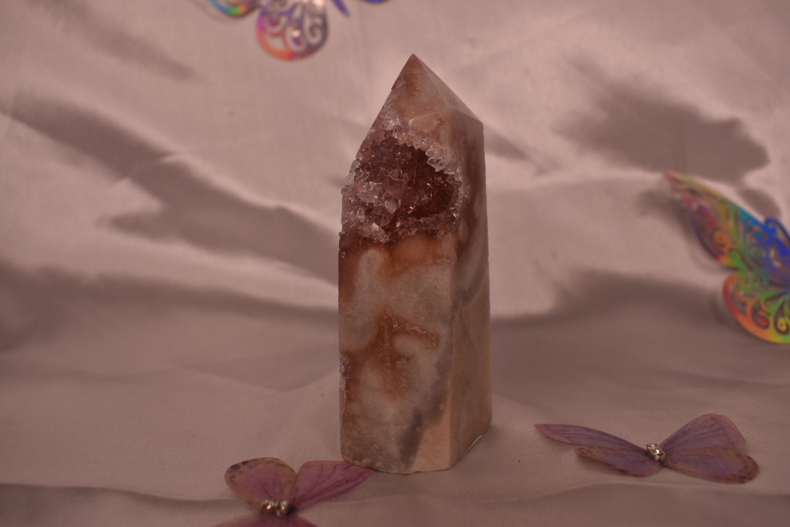 Pink amethyst Tower￼