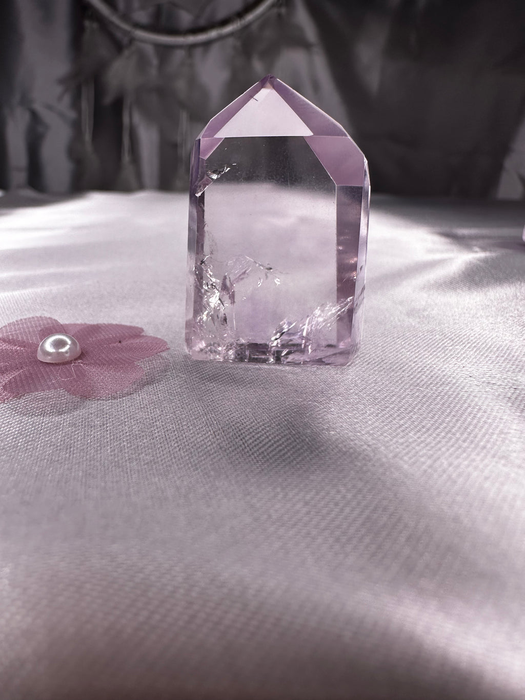 Phantom amethyst points