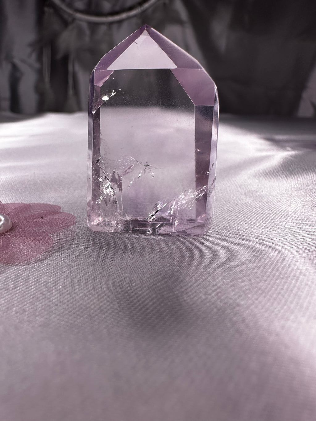 Phantom amethyst points