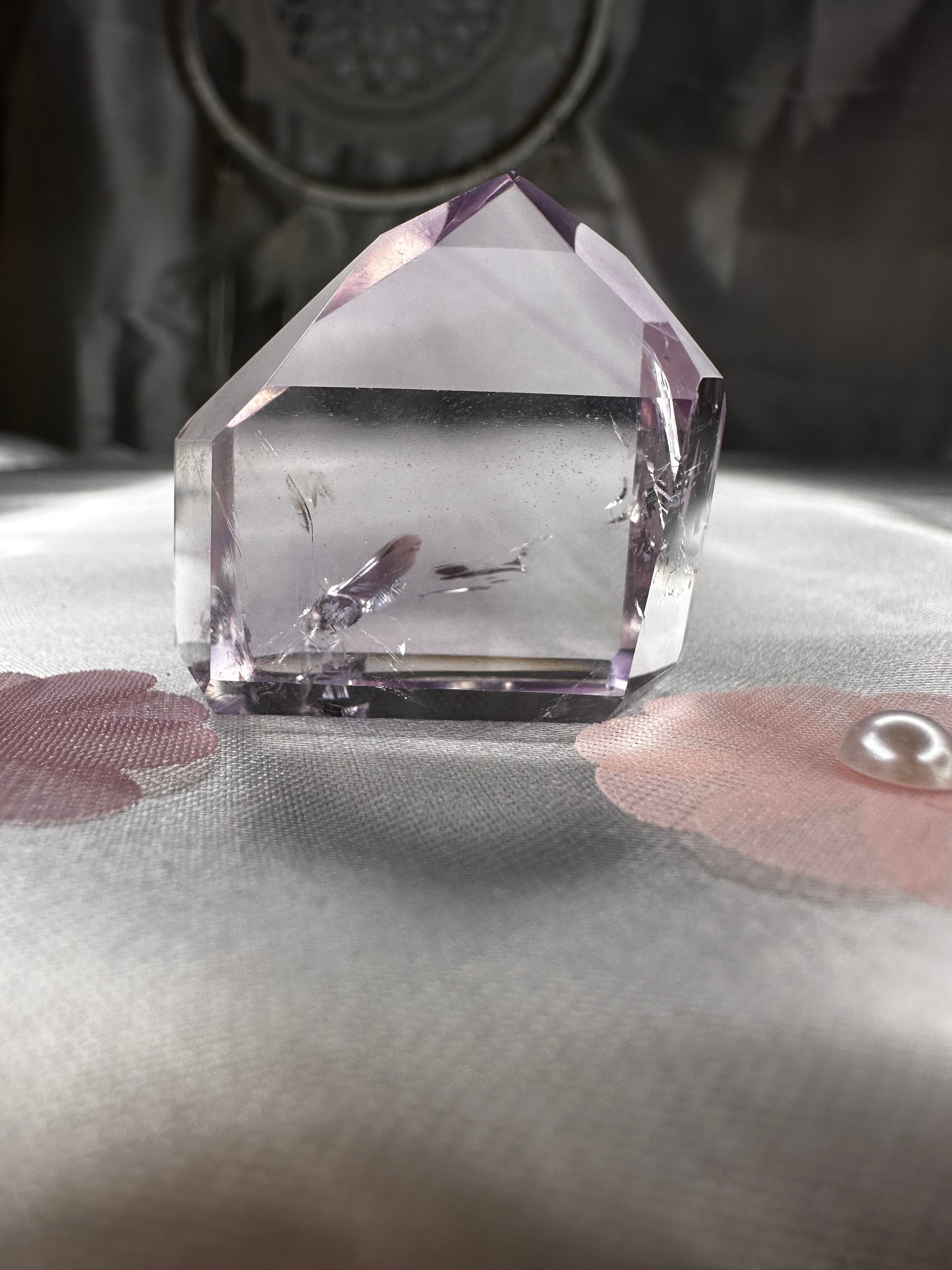 Phantom amethyst point
