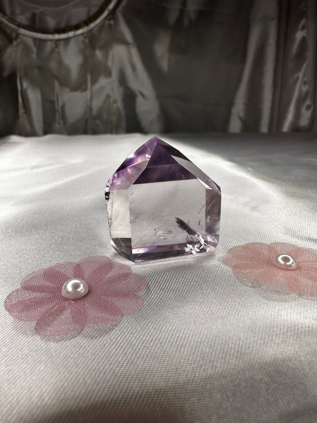 Phantom amethyst point