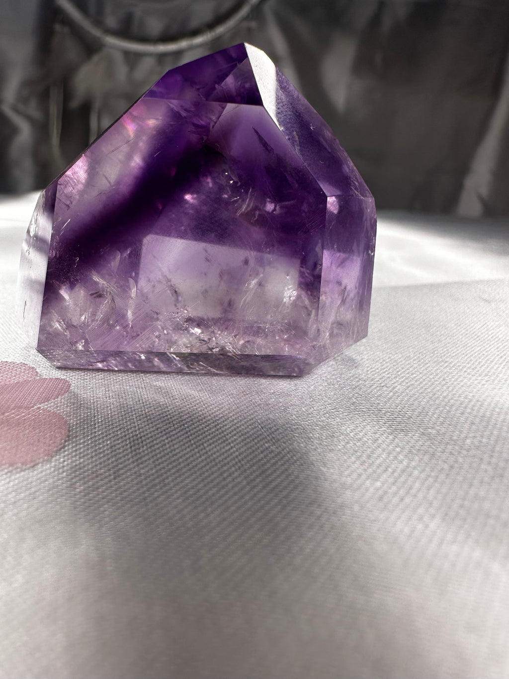 Phantom amethyst point