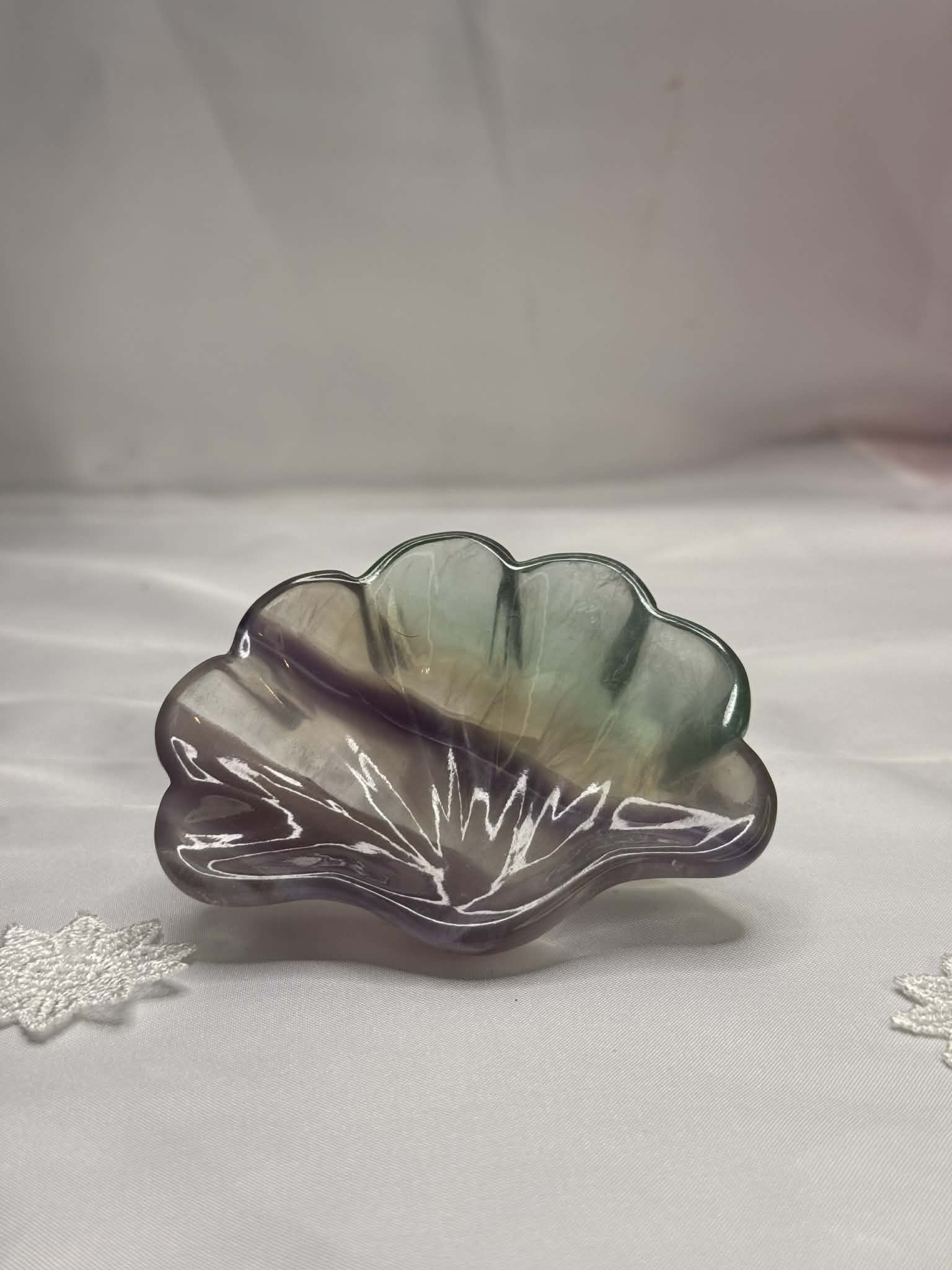 Lavender fluoride bowl