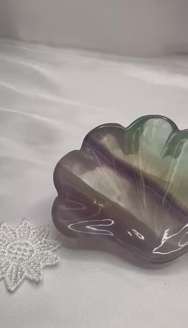 Lavender fluoride bowl